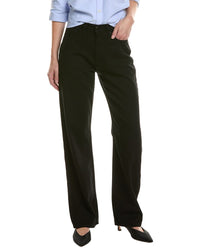 Dl1961 Karmine Black Refined Wide Leg Jean