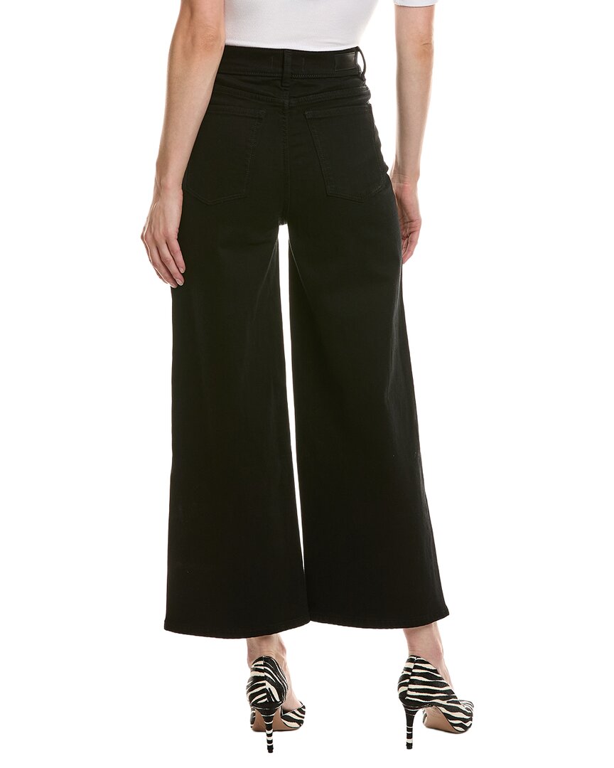 Dl1961 Hepburn Jet Black Wide Leg Jean
