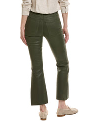 DL1961 Dl1961 Bridget Cropped Moss Coated Bootcut Jean