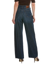 Dl1961 Casie Space Blue Relaxed Wide Leg Jean