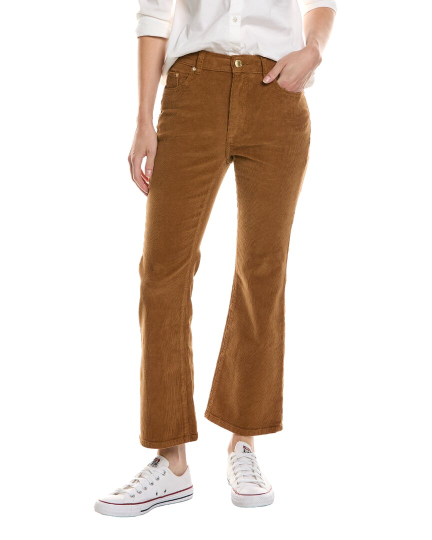 DL1961 Dl1961 Bridget Corduroy Cropped Teakwood Bootcut Jean