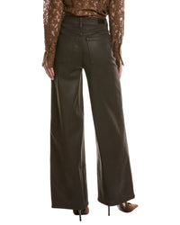 DL1961 Dl1961 Hepburn Walnut Coated Wide Leg Jean