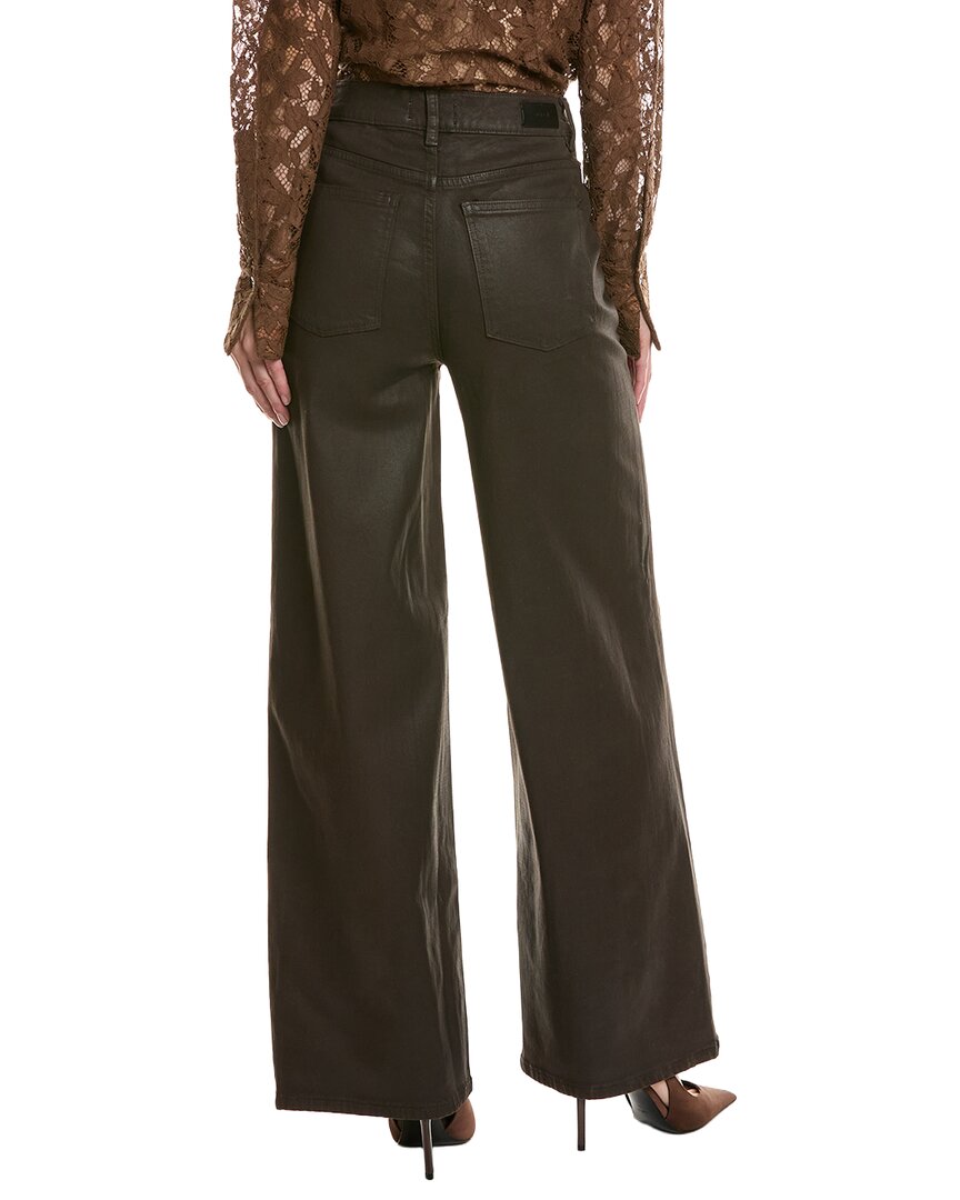 DL1961 Dl1961 Hepburn Walnut Coated Wide Leg Jean