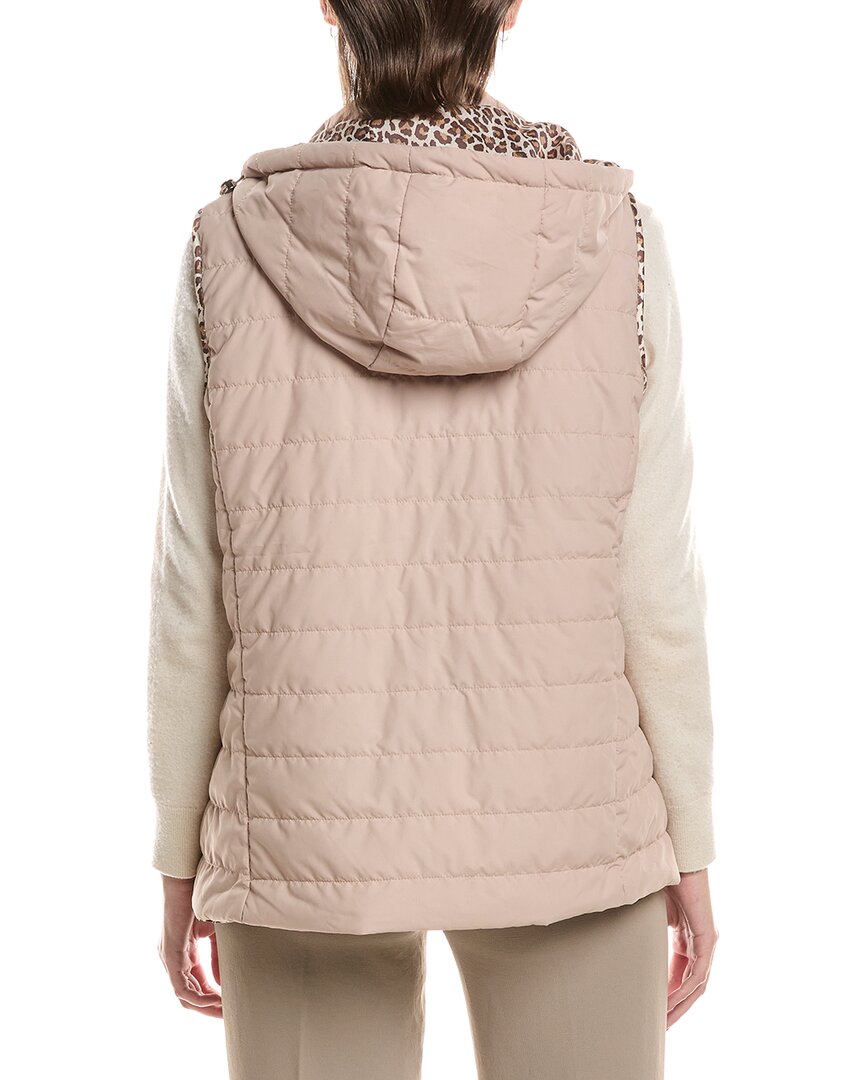 Picadilly Picadilly Animal Print Reversible Vest
