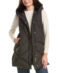 Picadilly Picadilly Hooded Long Vest
