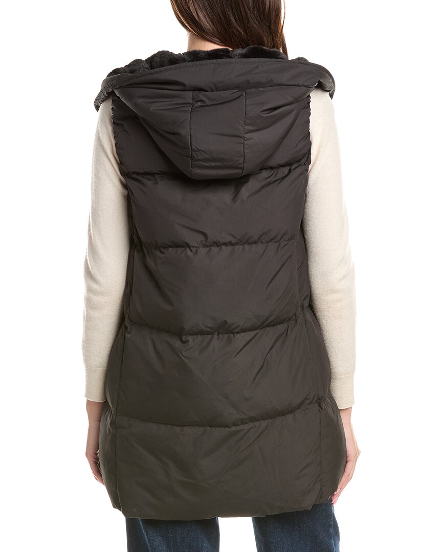 Picadilly Picadilly Hooded Long Vest