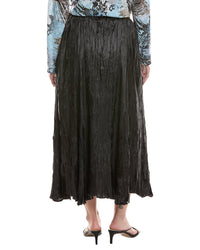 Picadilly Picadilly Crinkled Long Skirt
