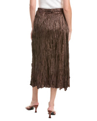 Picadilly Crinkled Long Skirt