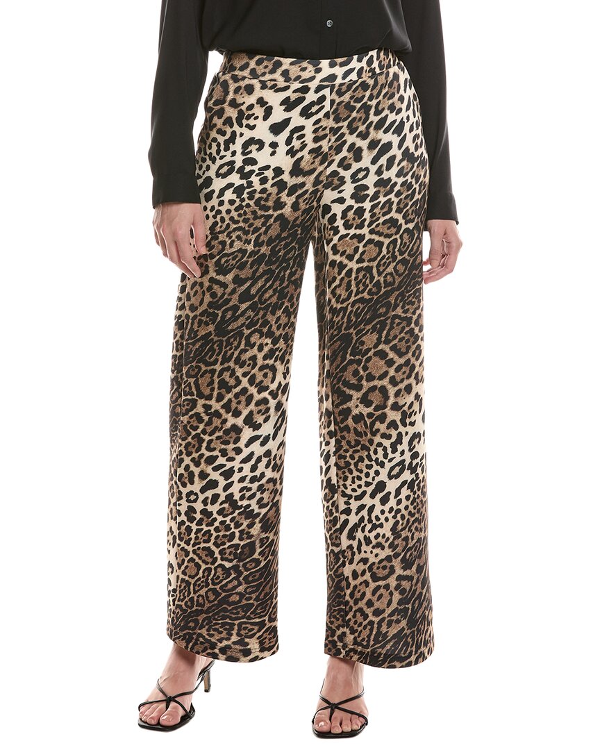 Picadilly Animal Print Wide-Leg Pant