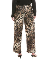 Picadilly Animal Print Wide-Leg Pant