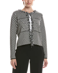 Picadilly Chevron Fringed Jacket