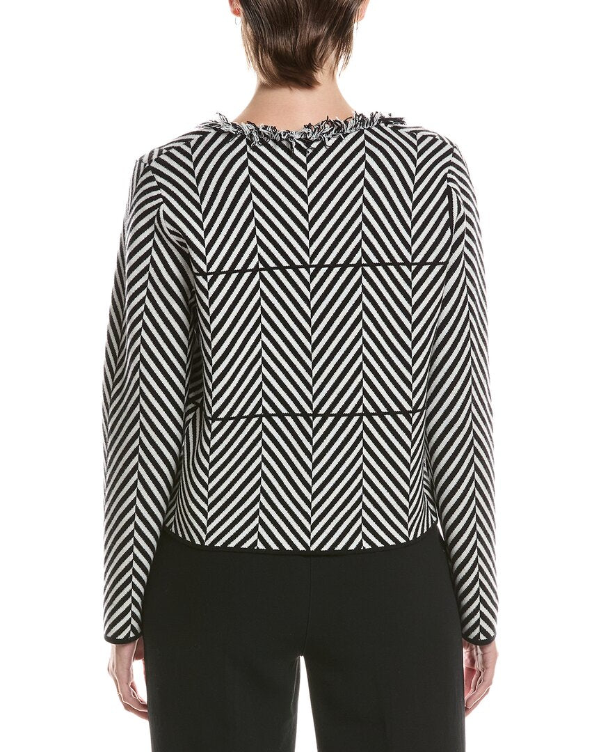 Picadilly Chevron Fringed Jacket