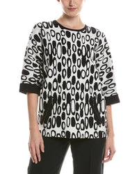 Picadilly Zip-Trim Dolman Top