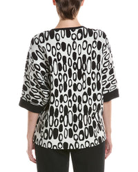 Picadilly Zip-Trim Dolman Top