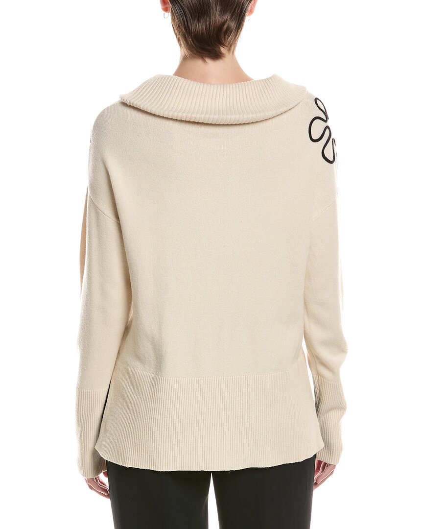 Picadilly Floral Embroidered Sweater