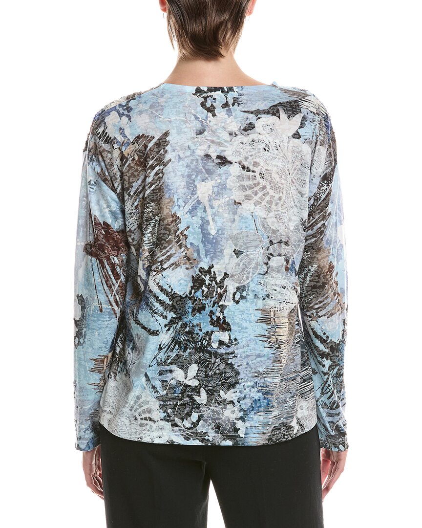 Picadilly Picadilly Crewneck Printed Top