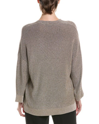 Picadilly V-Neck Metallic Top