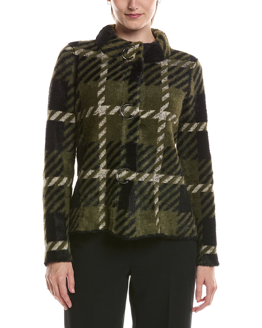 Picadilly Picadilly Short Plaid Jacket