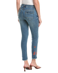Picadilly Embroidered Ankle Length Jean