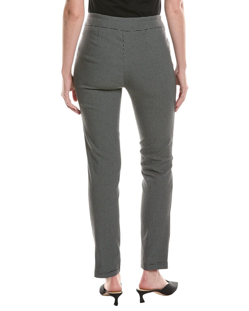 Picadilly Piping Detailed Straight Leg Full-Length Pant