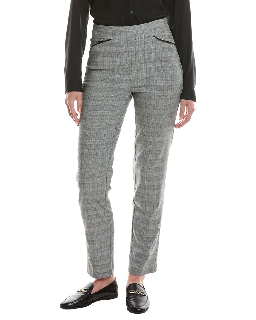 Picadilly Piping Detailed Straight-Leg Full-Length Jean