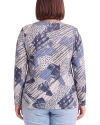 Picadilly Picadilly Side Slit Tunic