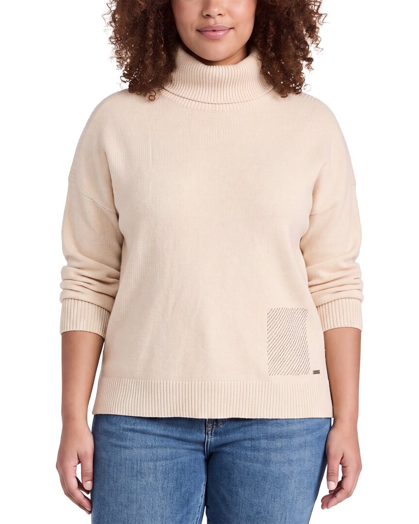 Picadilly Picadilly Beaded Pocket Sweater