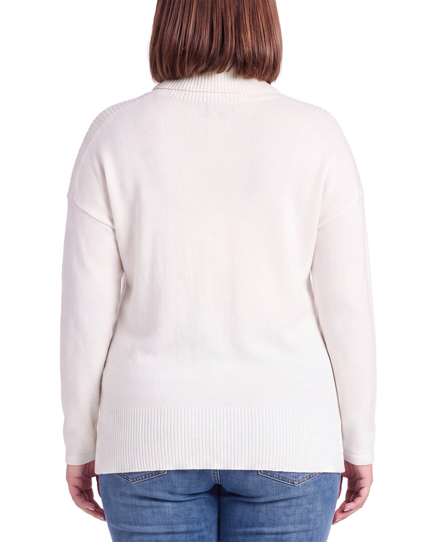 Picadilly Picadilly Beaded Pocket Sweater