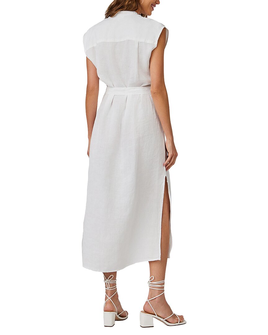 Bella Dahl Bella Dahl Linen Button Front Midi Dress