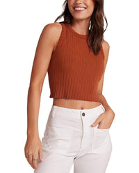 Bella Dahl Bella Dahl Raw Edge Cropped Tank