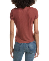 Bella Dahl Bella Dahl Wide U-Neck Slim Fit T-Shirt