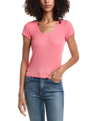 Bella Dahl Bella Dahl Wide U-Neck Slim Fit T-Shirt