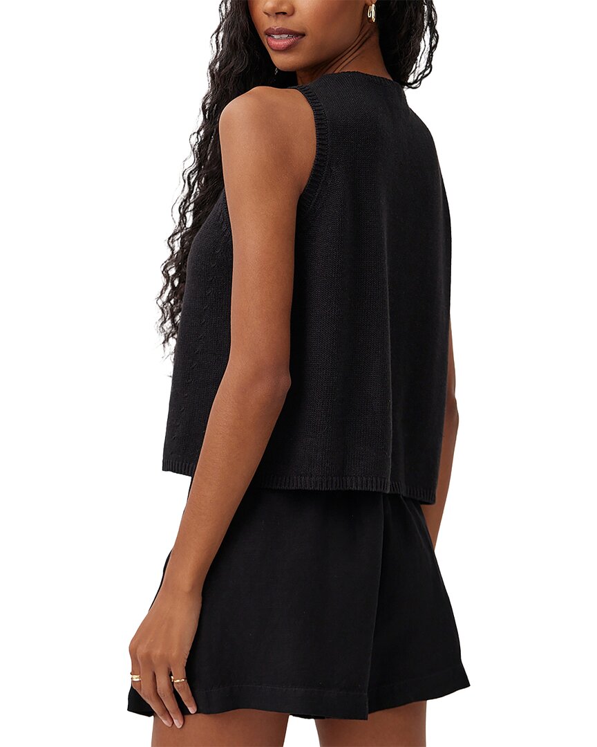 Bella Dahl Bella Dahl Linen-Blend Tie Front Vest