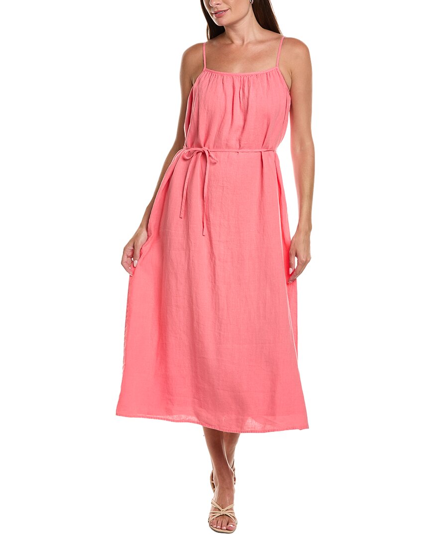 Bella Dahl Linen Shirred Cami Midi Dress