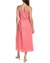 Bella Dahl Linen Shirred Cami Midi Dress