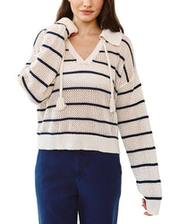 Bella Dahl Bella Dahl Tassel Tie Open Knit Sweater