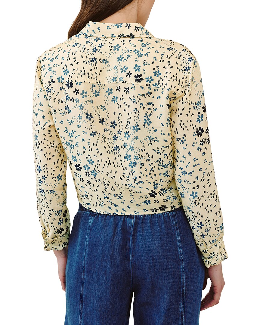 Bella Dahl Bella Dahl Linen-Blend Cropped Shirt