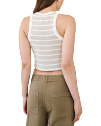 Bella Dahl Bella Dahl Contrast Binding Cropped Tank