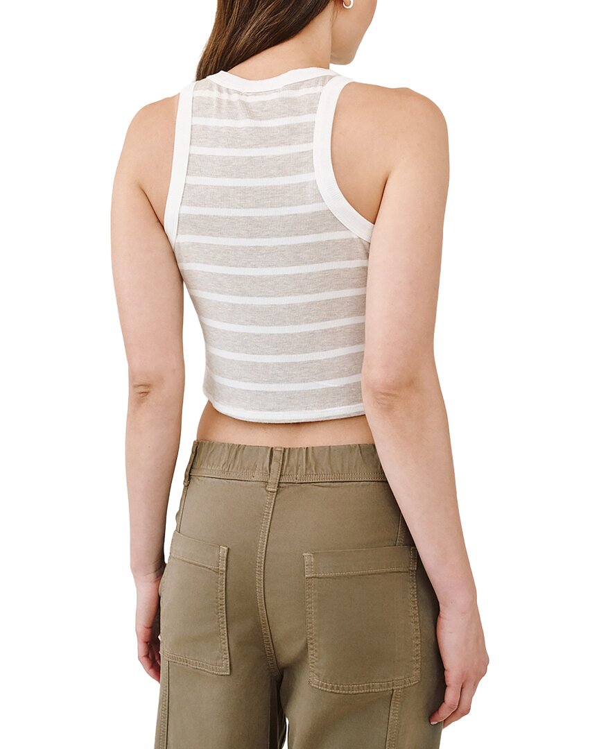 Bella Dahl Bella Dahl Contrast Binding Cropped Tank