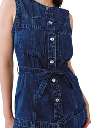 Bella Dahl Bella Dahl Seamed Belted Vest