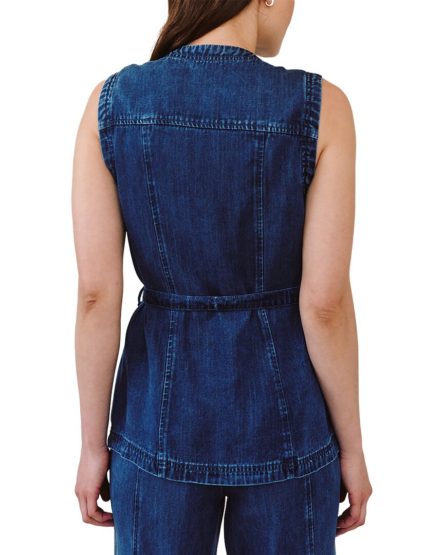 Bella Dahl Bella Dahl Seamed Belted Vest