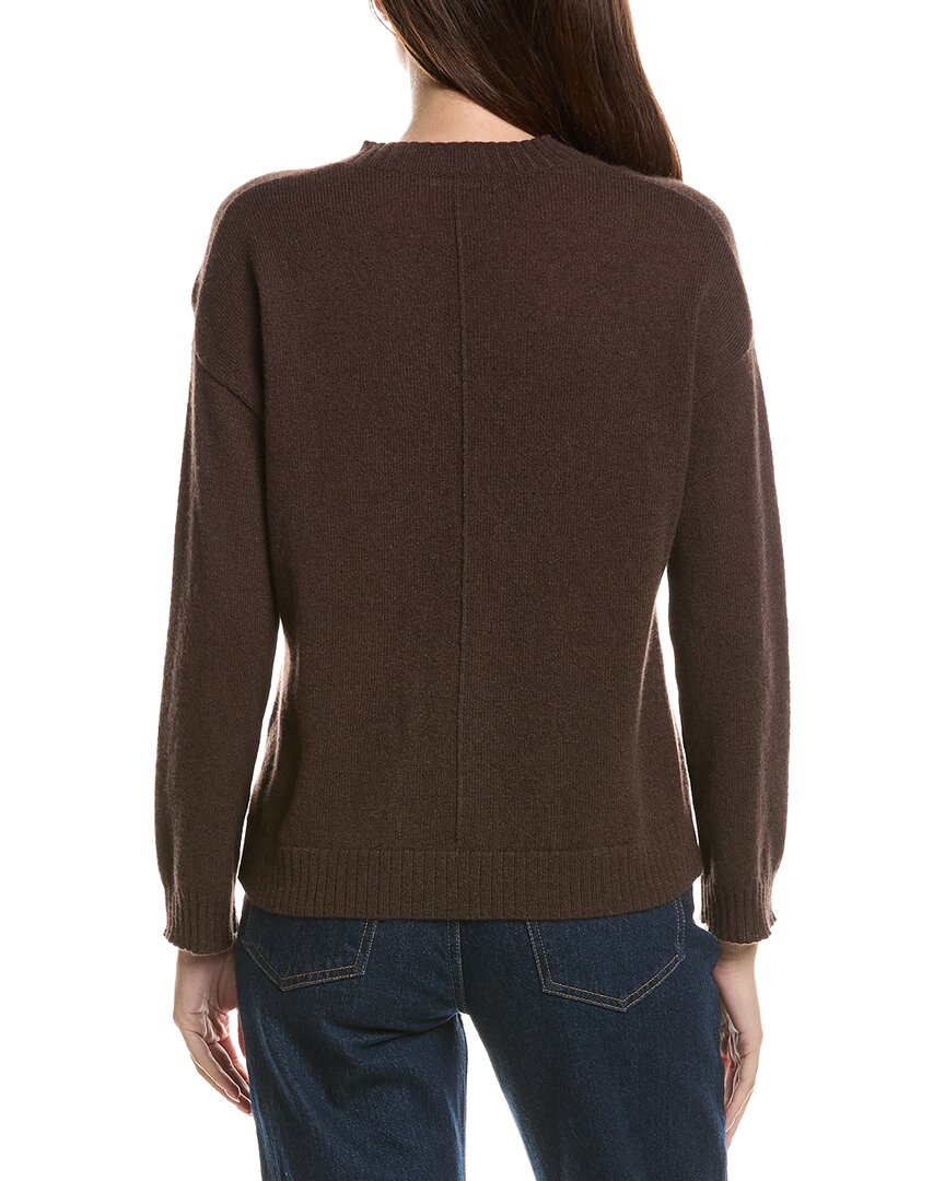 Hannah Rose Hannah Rose Basic V-Neck 100% Cashmere Sweater