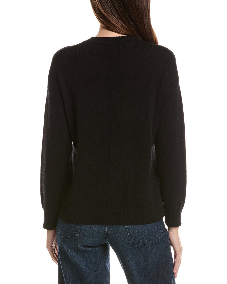 Hannah Rose Basic Crewneck 100% Cashmere Sweater