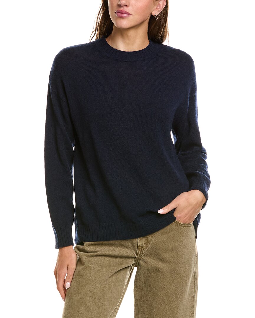 Hannah Rose Hannah Rose Basic 100% Cashmere Crewneck Sweater