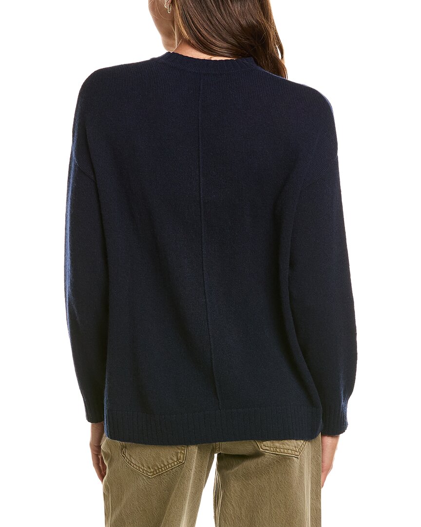 Hannah Rose Hannah Rose Basic 100% Cashmere Crewneck Sweater
