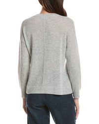 Hannah Rose Hannah Rose Basic Crewneck 100% Cashmere Sweater
