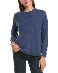 Hannah Rose Hannah Rose Basic 100% Cashmere Crewneck Sweater