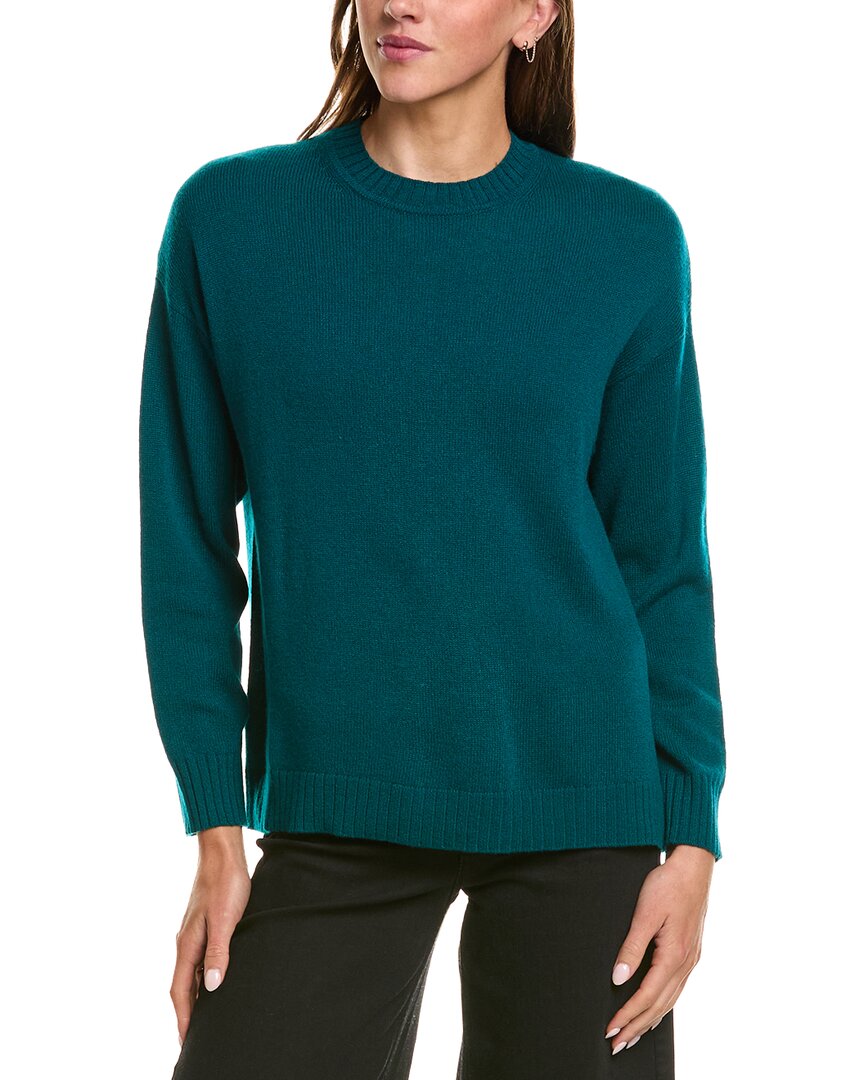 Hannah Rose Hannah Rose Basic Crewneck 100% Cashmere Sweater