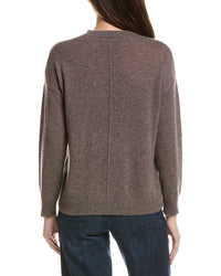 Hannah Rose Basic Crewneck 100% Cashmere Sweater