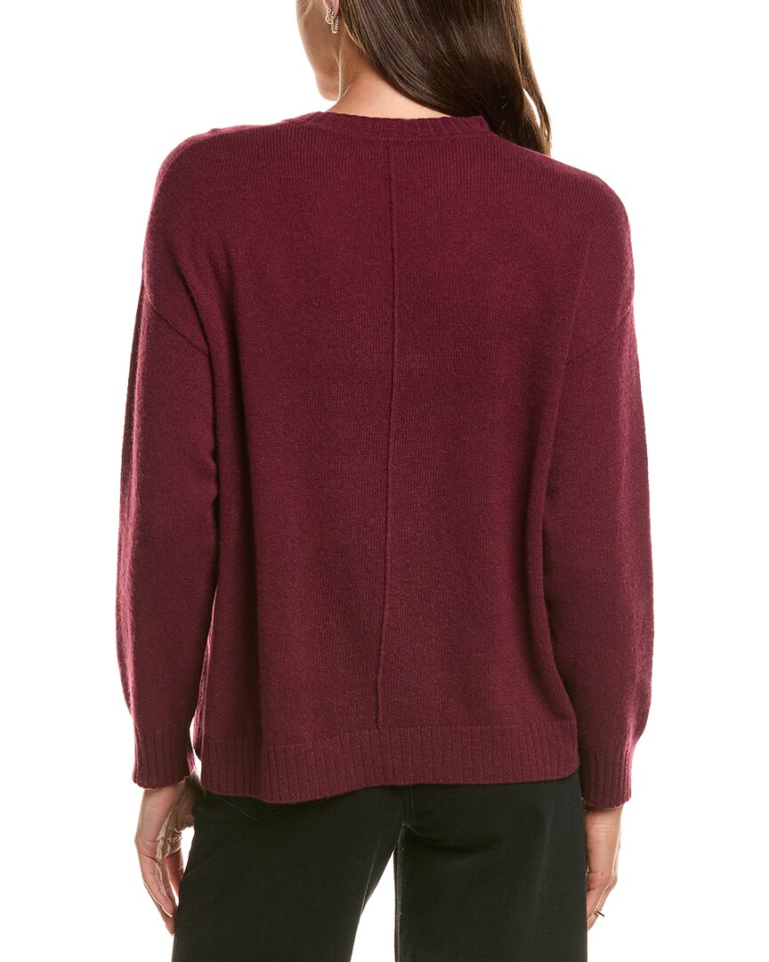Hannah Rose Hannah Rose Basic Crewneck 100% Cashmere Sweater